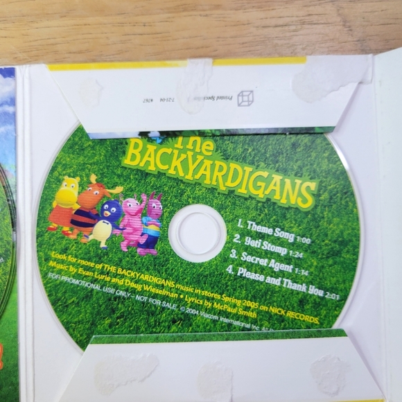 The Backyardigans : The Adventure Begins (Nick Jr Music CD, 2005) - Picture 10 of 14